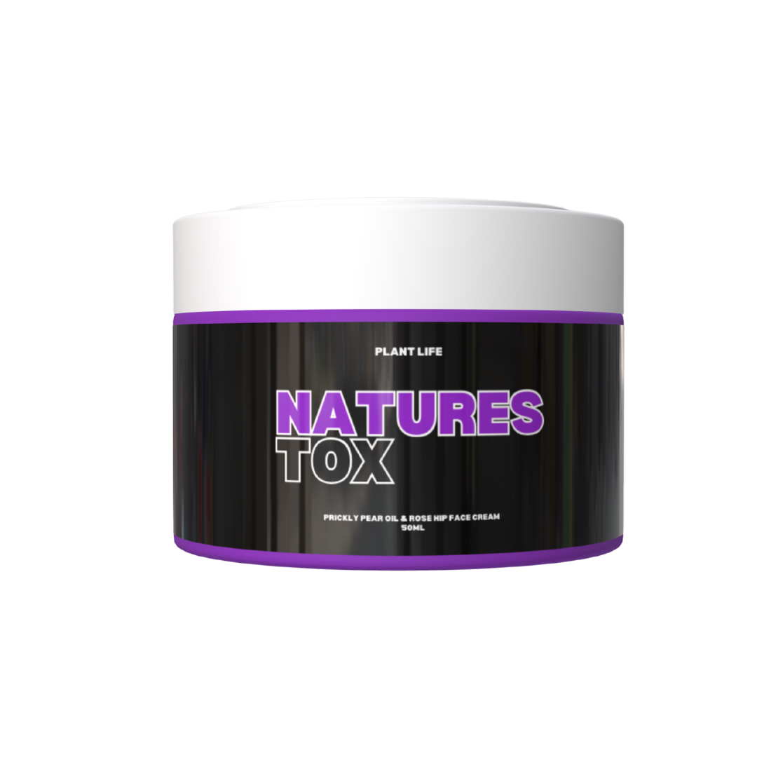 Natures B-Tox Face Cream - Prickly Pear & Rose Hip Oil - Face Cream - 50ml