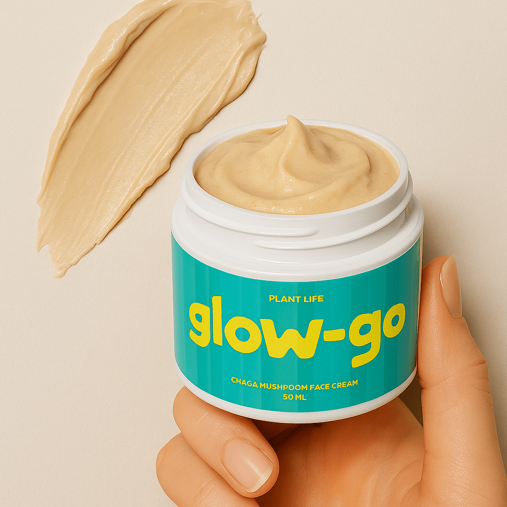Re-Chaga Mushroom - Skin Cell Re-Boost - Glow-Ga -Pink Grapefruit & Blackpepper Face Cream - 50ml