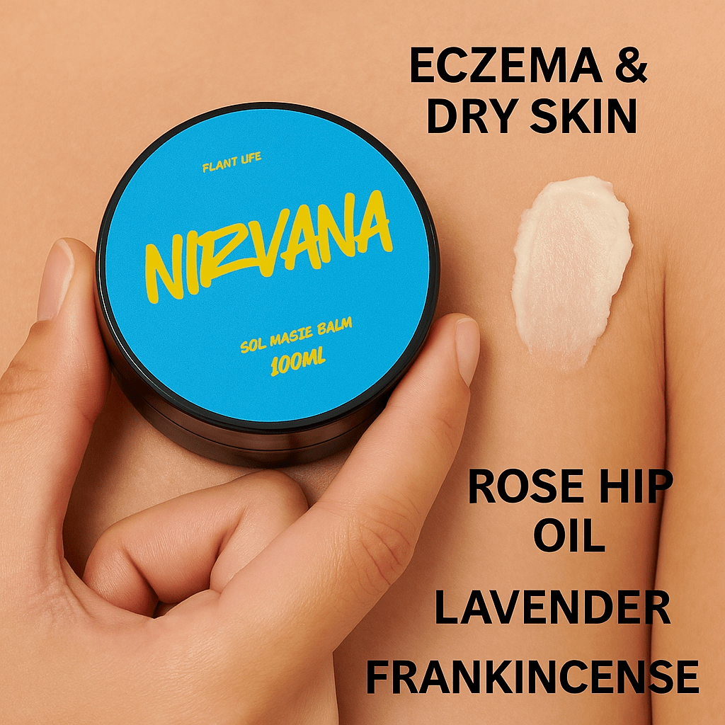 Nirvana Balm - Magic Beauty Balm for Dry & Eczema Prone Skin - 100% Natural - 100ml
