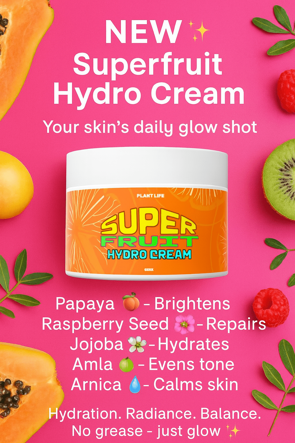 Superfruit Hydro Cream - Face Cream - 50ml