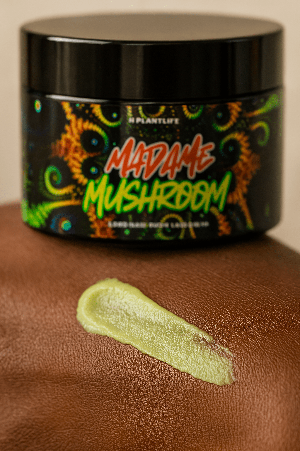 Madame Mushroom - Lions Mane, Reishi & Barley Grass - For Oxidative Detox & Skin Elasticity Face Cream - 50ml