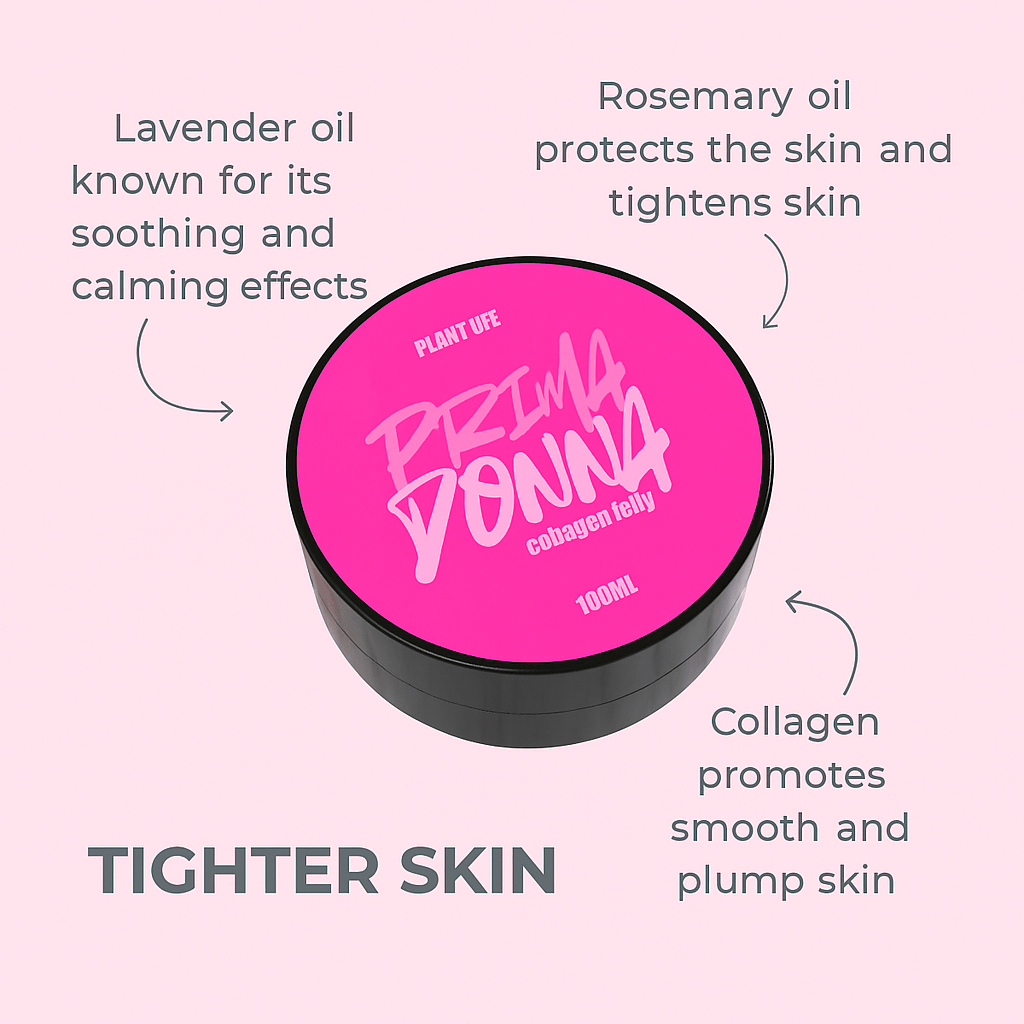 Prima Donna - Vegan Collagen Face Jelly with Rosemary & Lavender - 50ml
