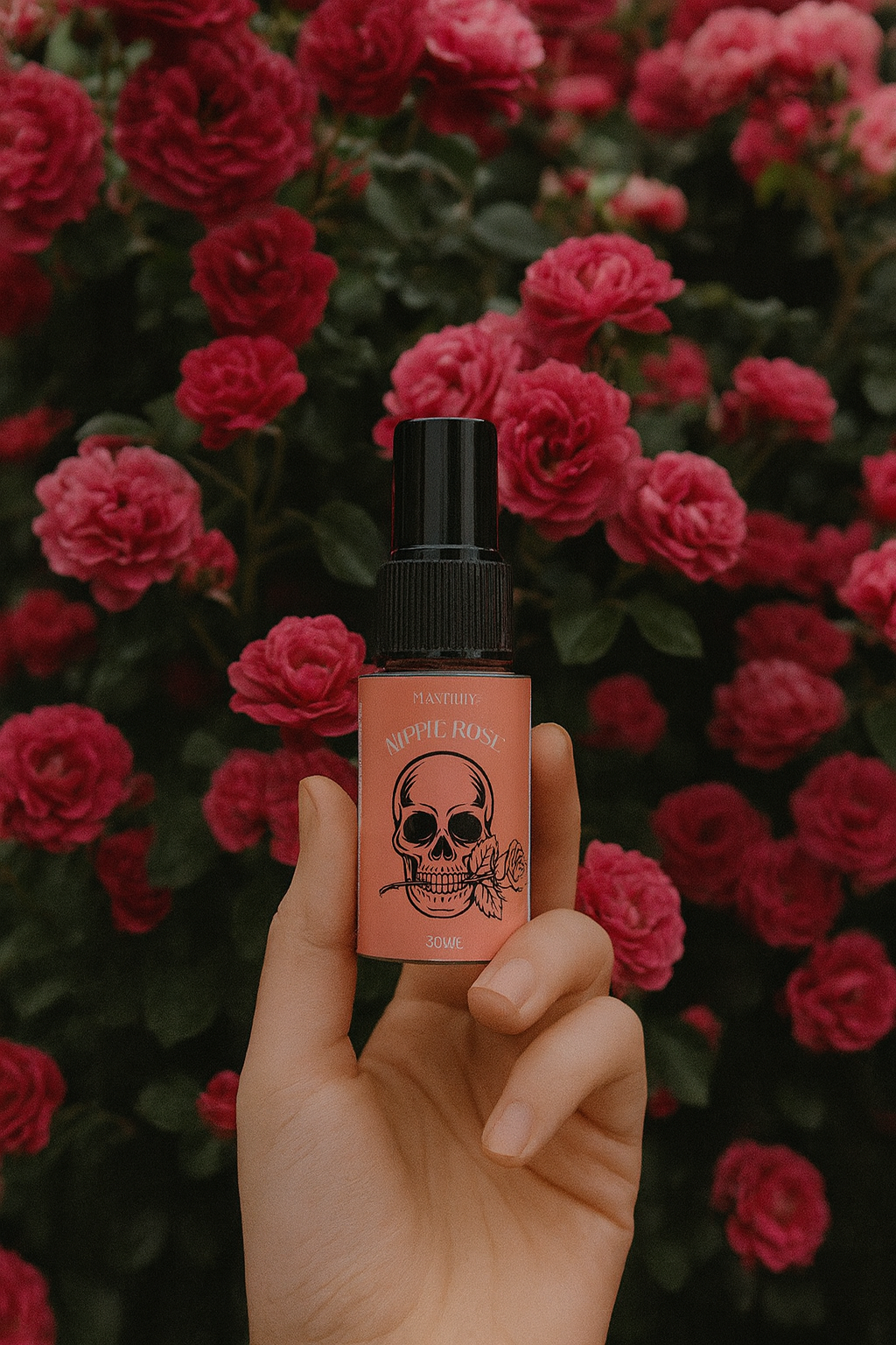Hippie Rose - 100% Natural Plant Based Perfume - 30ml