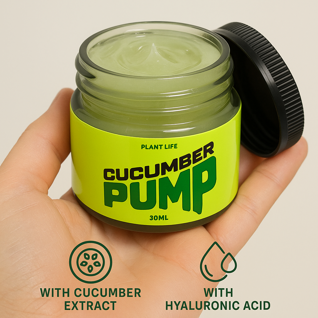 Cu-Pump-Ber Pump - Under Eye Cooling Hyaluronic Gel with Cucumber - 30ml