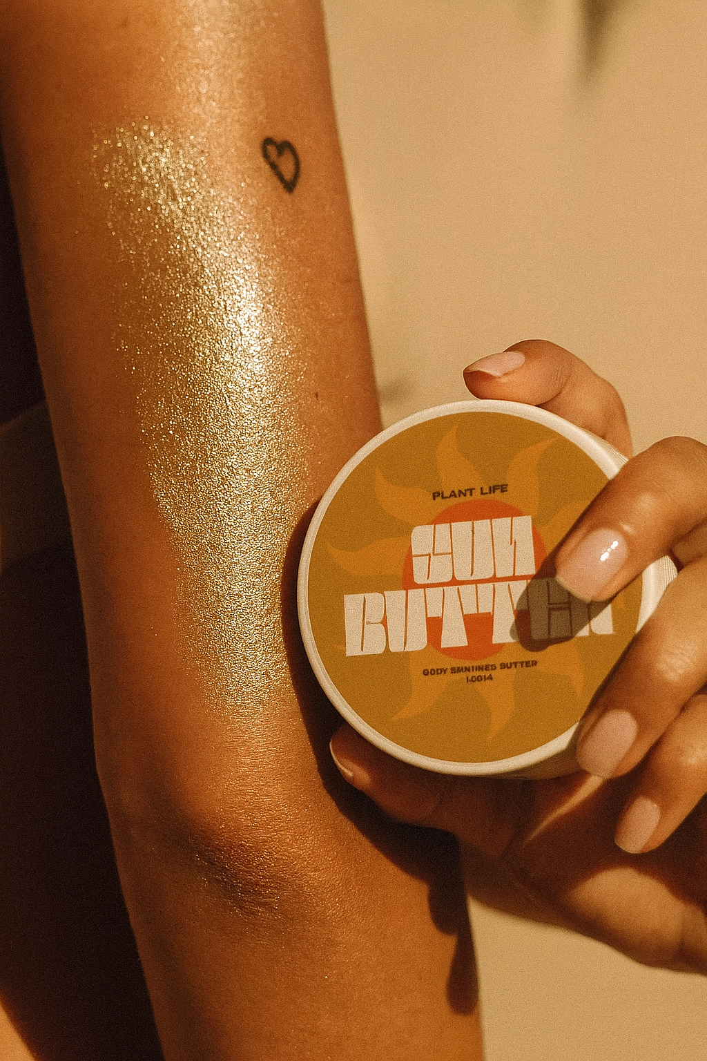 Sun Butter! Light Shimmer Bronzing Butter - Shea Butter, Coconut & Mango Butter - 100ml