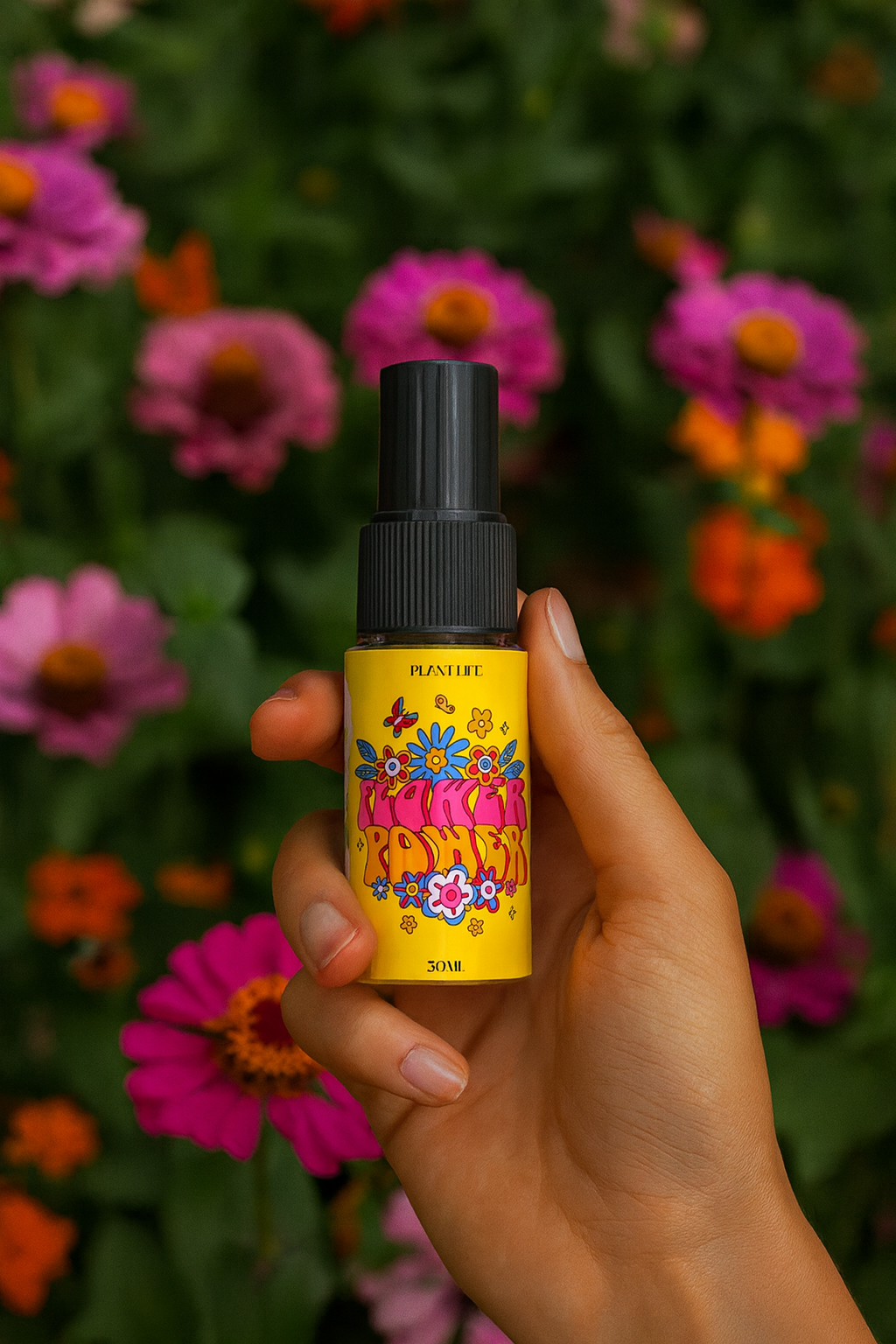 Flower Power - 100% Natural Plant Based Perfume - 30ml