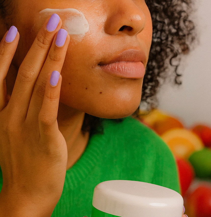 Juicy - Superfood Face Cream - AHA, Squalene, Mandarin & Orange Essential Oils - 50ml