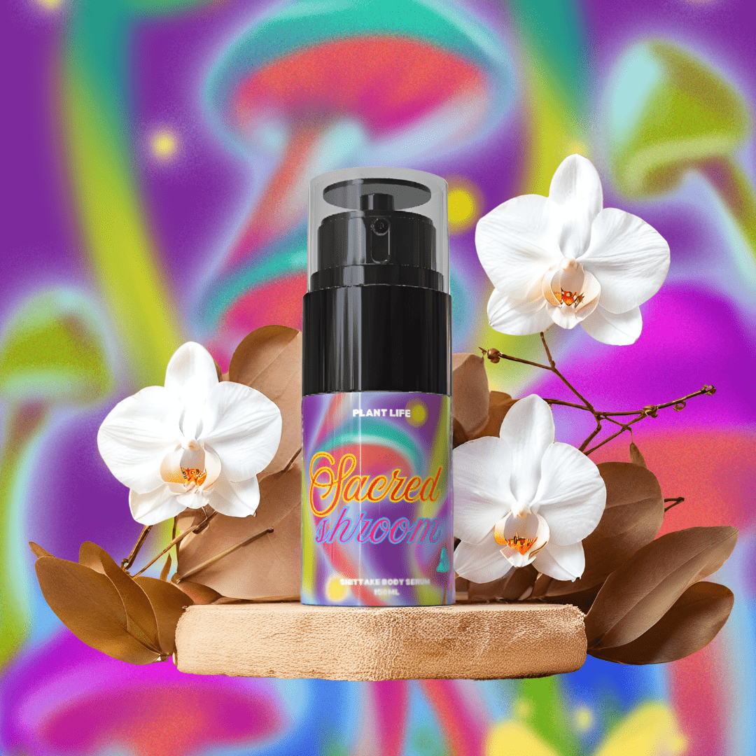 Sacred Shroom - Shittake Mushroom & Hyaluronic Acid Face Serum - 30ml