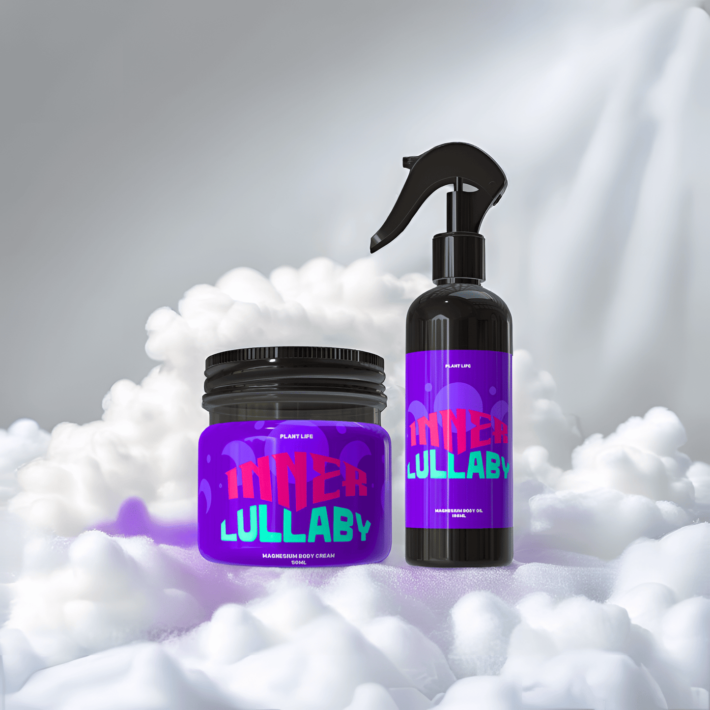 Inner Lullaby - Magnesium Sleep Body Cream & Massage Oil - Full Size