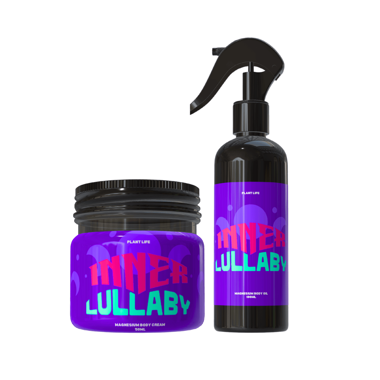 Inner Lullaby - Magnesium Sleep Body Cream & Massage Oil - Full Size