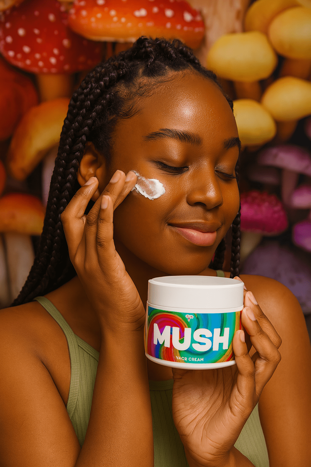 Magic Mush Face Cream - Ultimate Dewy Skin with Raw Tremella Powder - Face Cream - 50ml