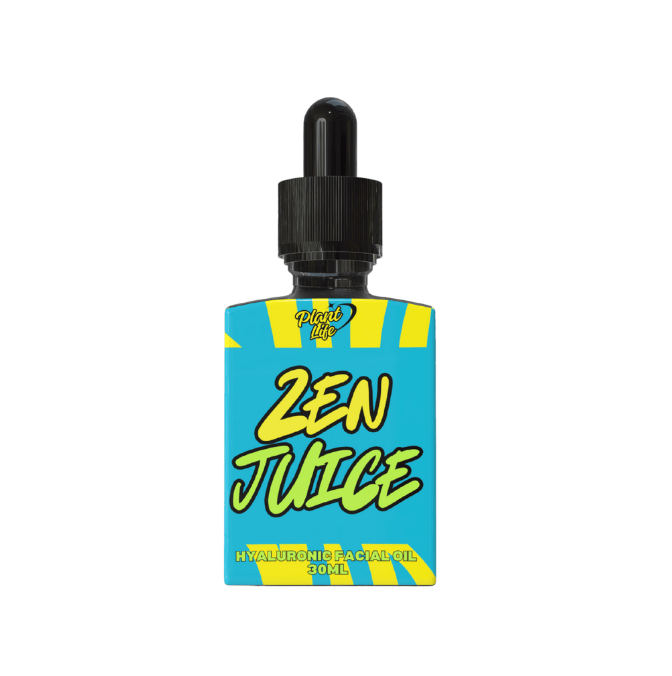 Zen Juice Facial Oil - Hyaluronic Acid, May Chang & Chia Seed Facial Oil - 30ml - PLANT LIFE