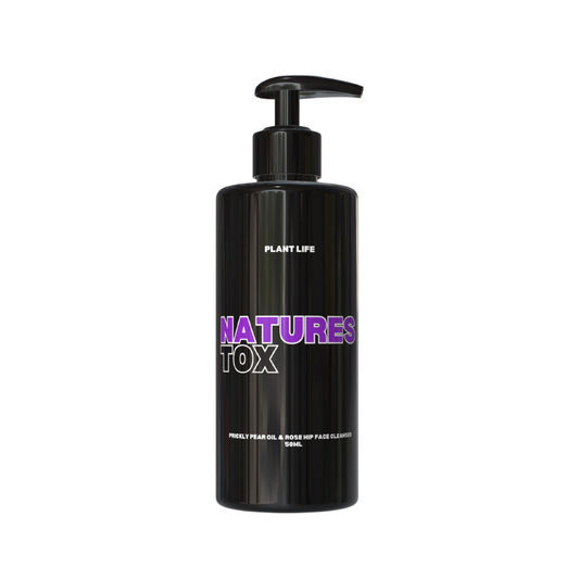 Natures B-Tox Face Wash - Prickly Pear & Rose Hip Oil - Face Wash - 50ml