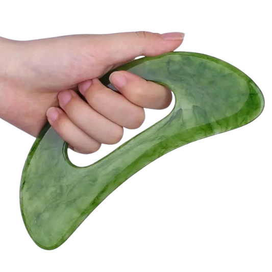 Jade Guasha Lymphatic Massage Tool