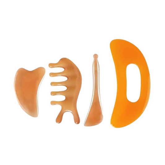 Facial & Body Guasha Lymphatic Massage Complete Set