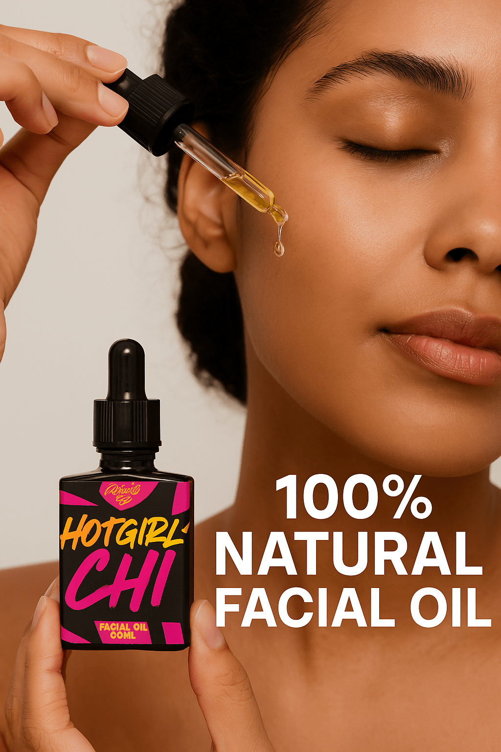 Hot Girl Chi - Lupine & Raspberry 100% Natural Facial Oil - 30ml