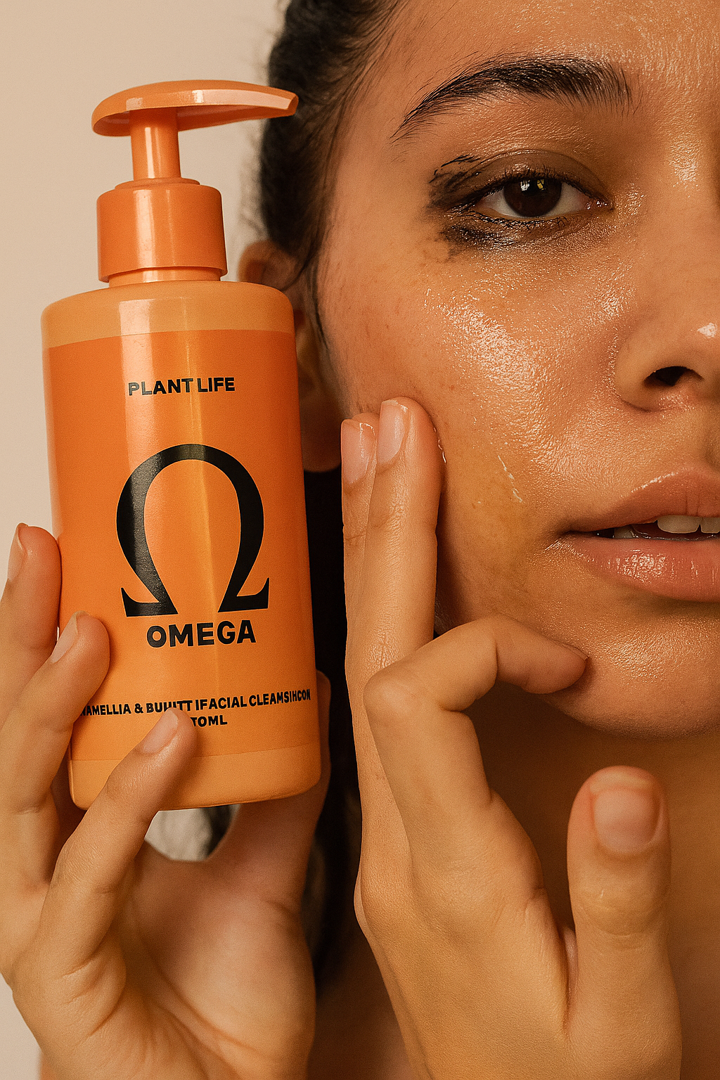 Omega - Cleansing Facial Oil - Camellia & Buriti - 100% Natural Oil Based Makeup Remover Oil - 100ml