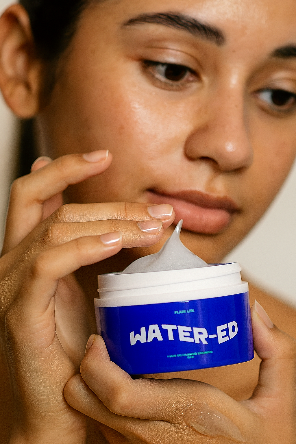 Watered - Water Gel Aloe Face Cream with Sea Buckthorn, Buriti & Chia Seed - Face Cream - 50ml