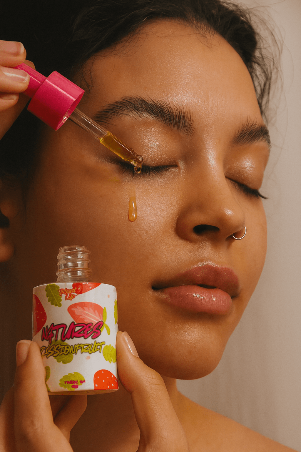 Natures Passionfruit Facial Oil - The Ultimate Glow Oil - 100% Natural Oil Papaya, Raspberry Seed, Jojoba & Lavender Oil - 30ml