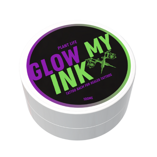 Glow My Ink - Tattoo Balm to Help Liven Dull Faded Tattoos - 50ml