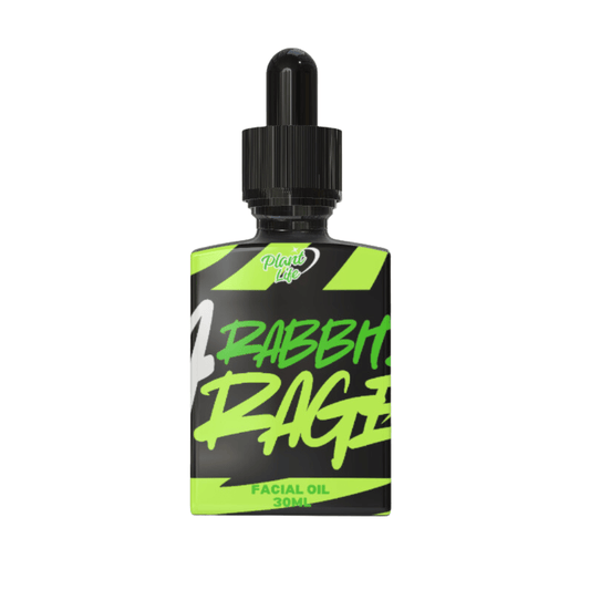 A Rabbits Rage - Pure Tea Tree & Witch Hazel Facial Oil for Acne 100% Natural - 30ml - PLANT LIFE