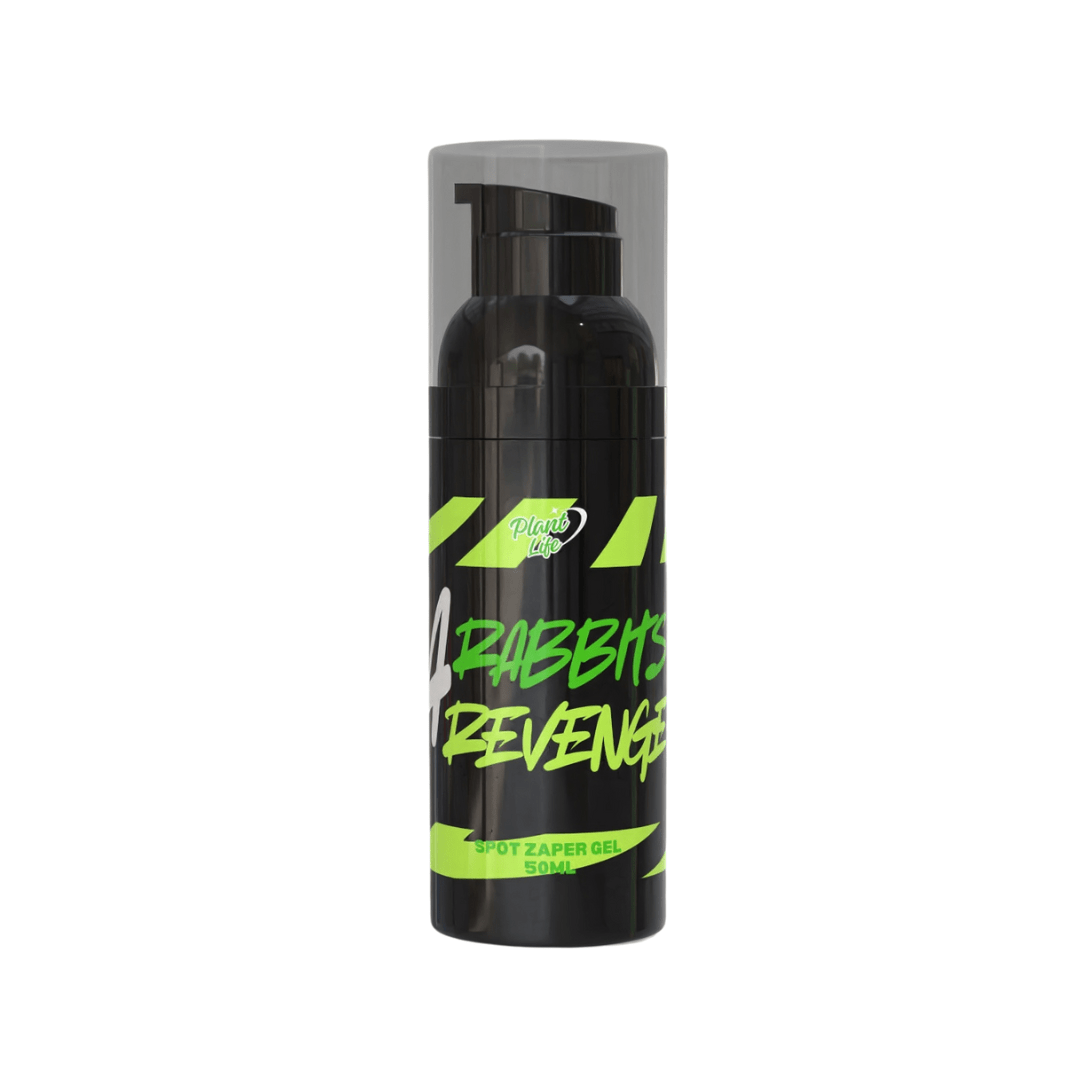 A Rabbits Revenge - Spot Zaper Gel for Acne Breakouts - Pure Aloe Vera & Tea Tree - 50ml - PLANT LIFE