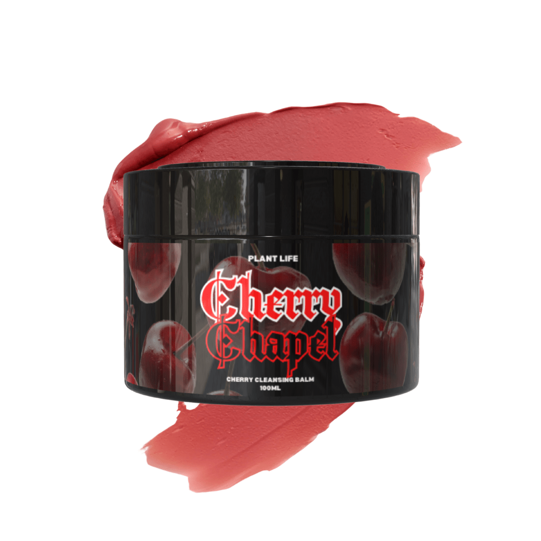 Cherry Chapel - For Radiance For Dull Skin - Cherry, Beetroot & Hibbicus Facial Cleansing Balm - 100ml - PLANT LIFE