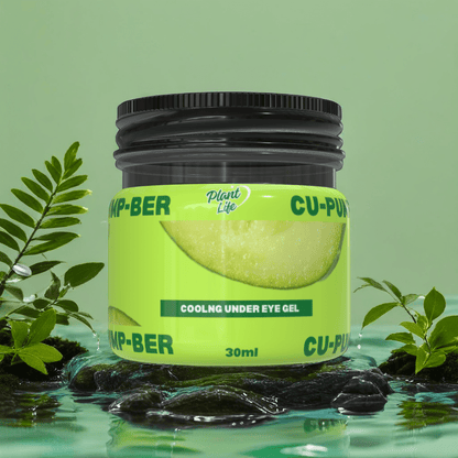 Cu - Pump - Ber - Under Eye Cooling Hyaluronic Gel with Cucumber - 30ml - PLANT LIFE