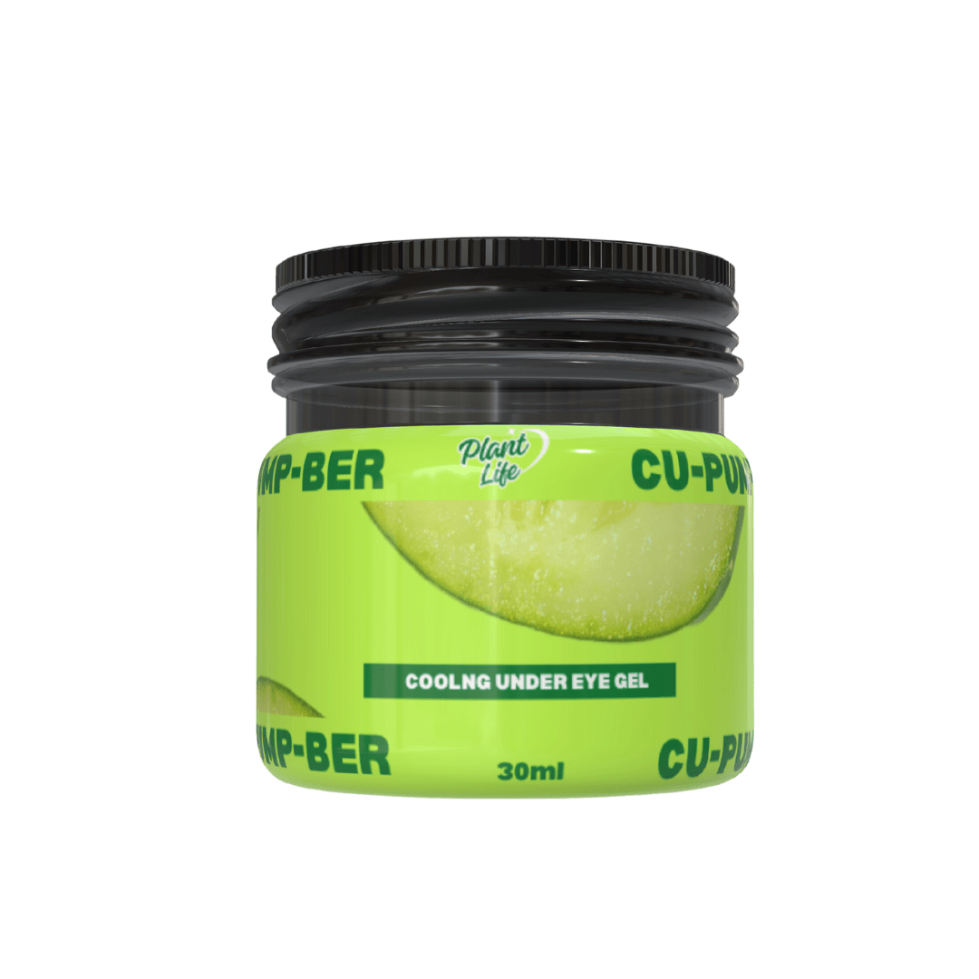 Cu - Pump - Ber - Under Eye Cooling Hyaluronic Gel with Cucumber - 30ml - PLANT LIFE