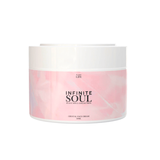 Infinite Soul - Rose Quartz Infused Crystal Face Cream for Mature Skin - 50ml - PLANT LIFE