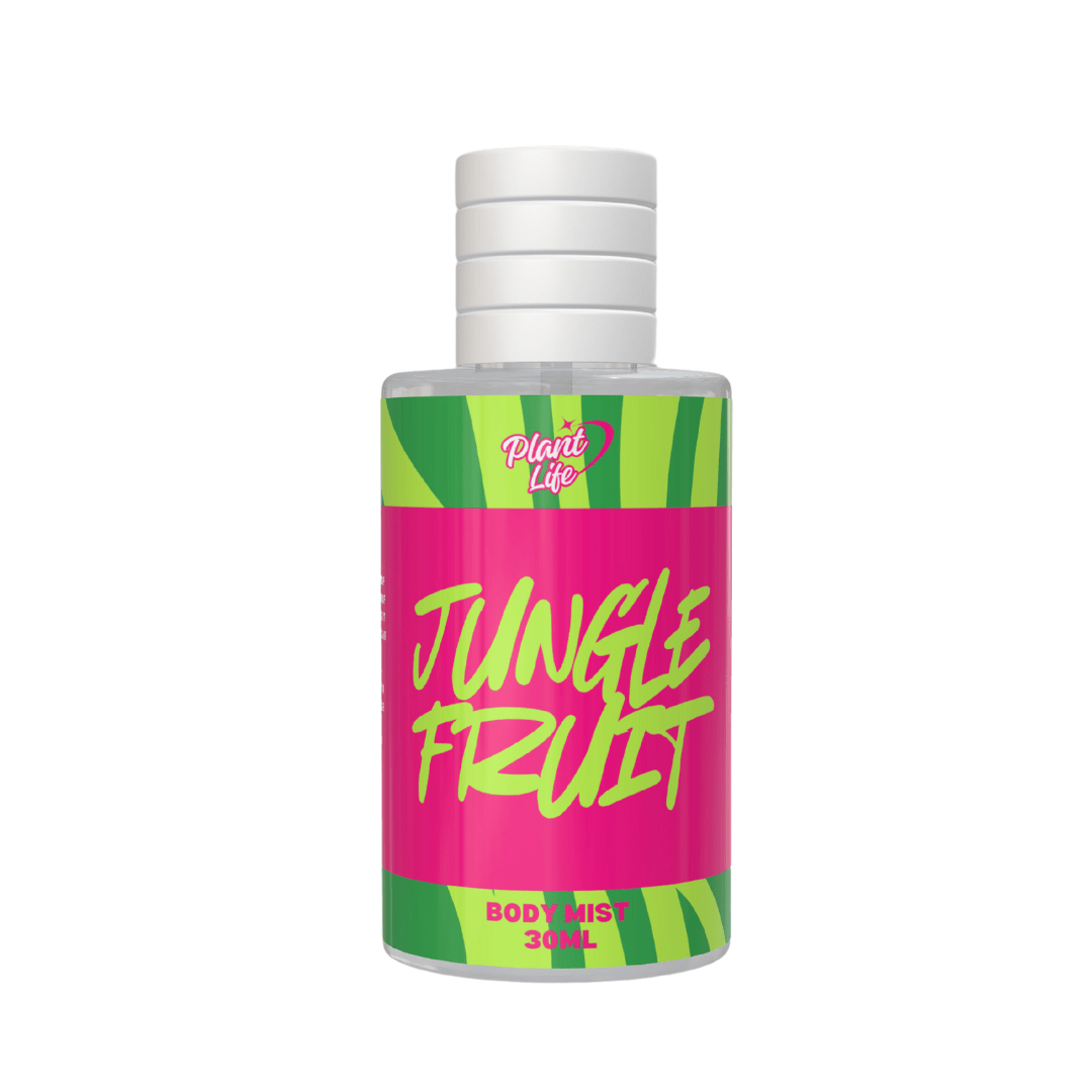 Jungle Fruit - Mango & Papaya Body Mist - Rose Water Based - Non Alcoholic Base - 30ml - PLANT LIFE