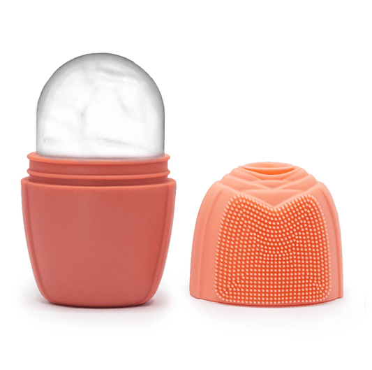 Peach Silicone Ice Face Roller - PLANT LIFE
