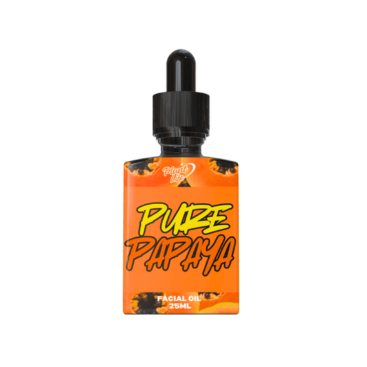 Pure Papaya - Papain Enzyme for Collagen Production Facial Oil - 100% Natural - 25ml - PLANT LIFE