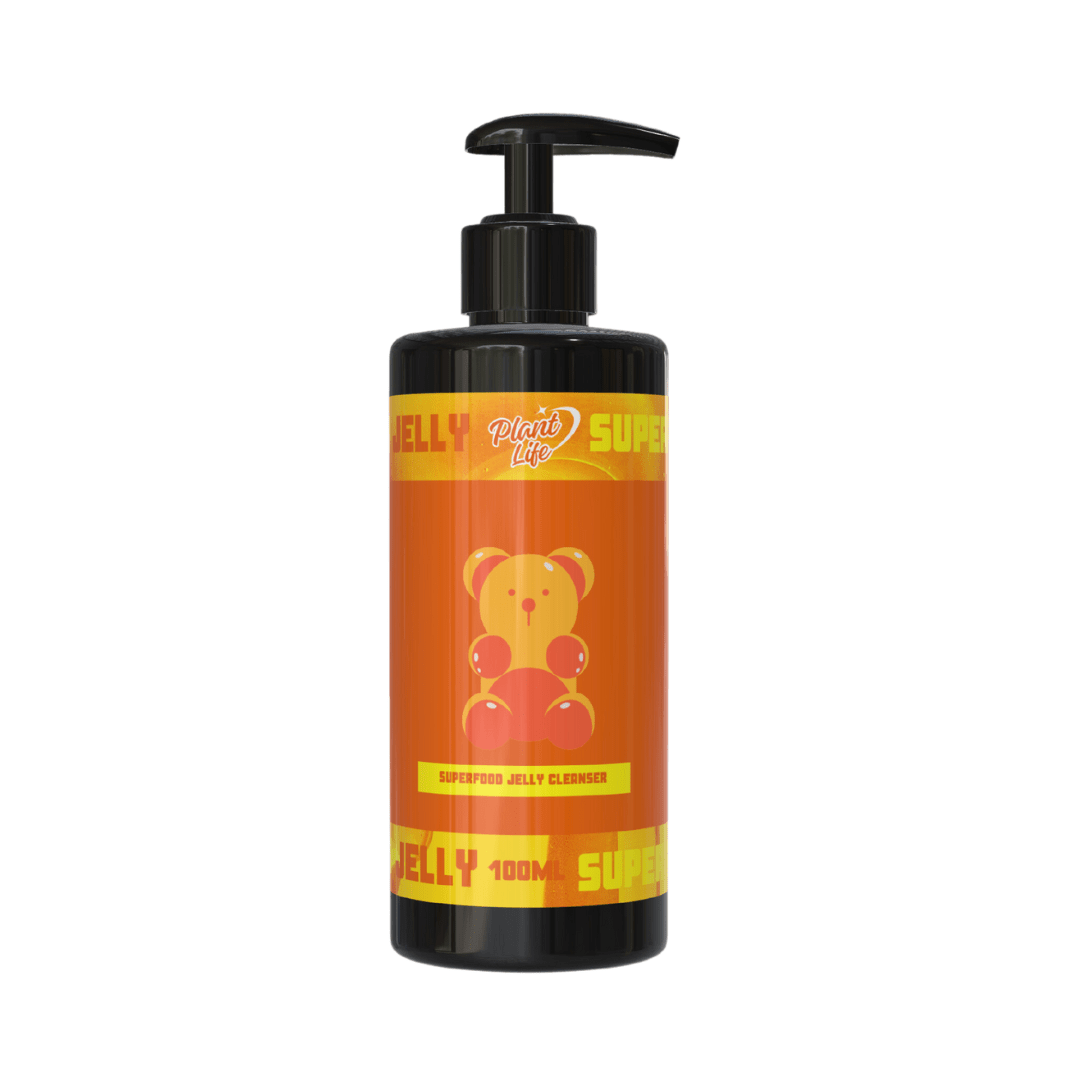Superfood Jelly - Superfood Jelly Cleanser - AHA, Squalene, Mandarin & Orange - 100ml - PLANT LIFE