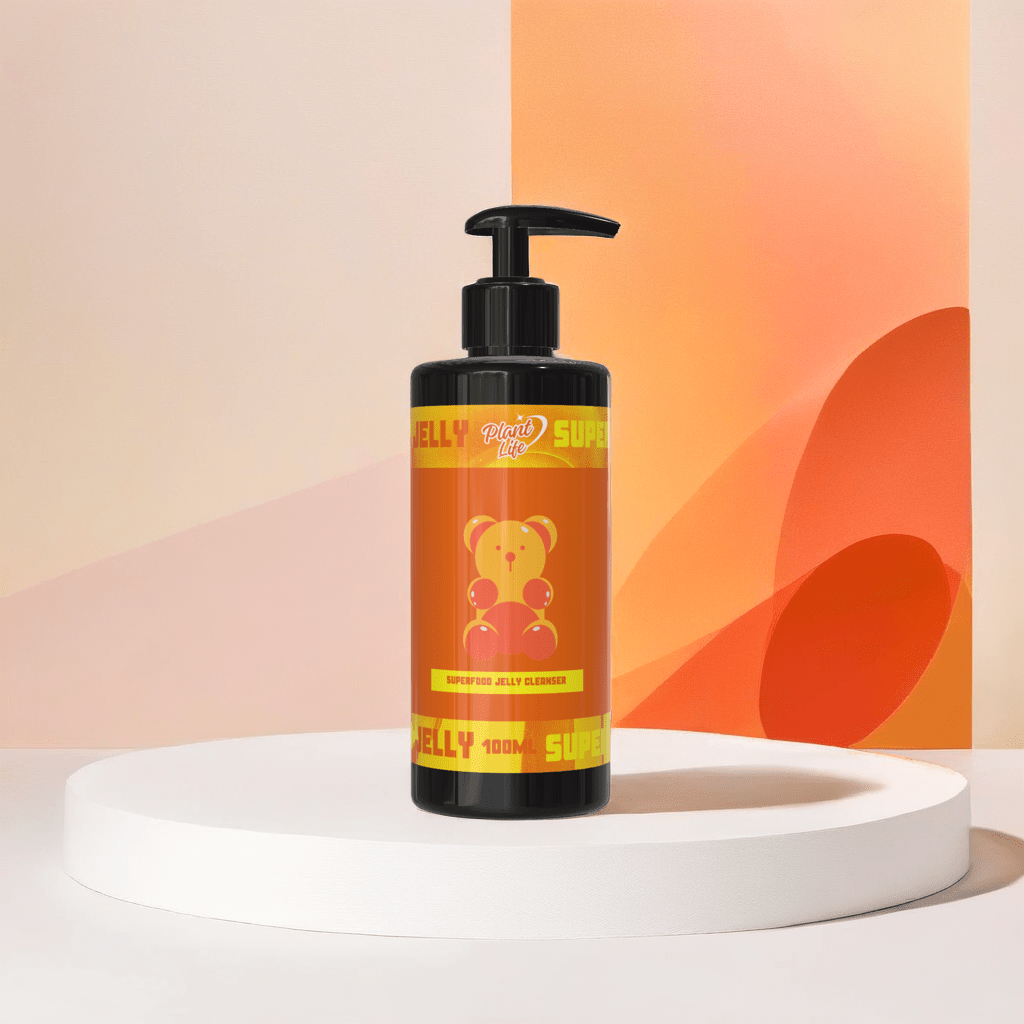 Superfood Jelly - Superfood Jelly Cleanser - AHA, Squalene, Mandarin & Orange - 100ml - PLANT LIFE
