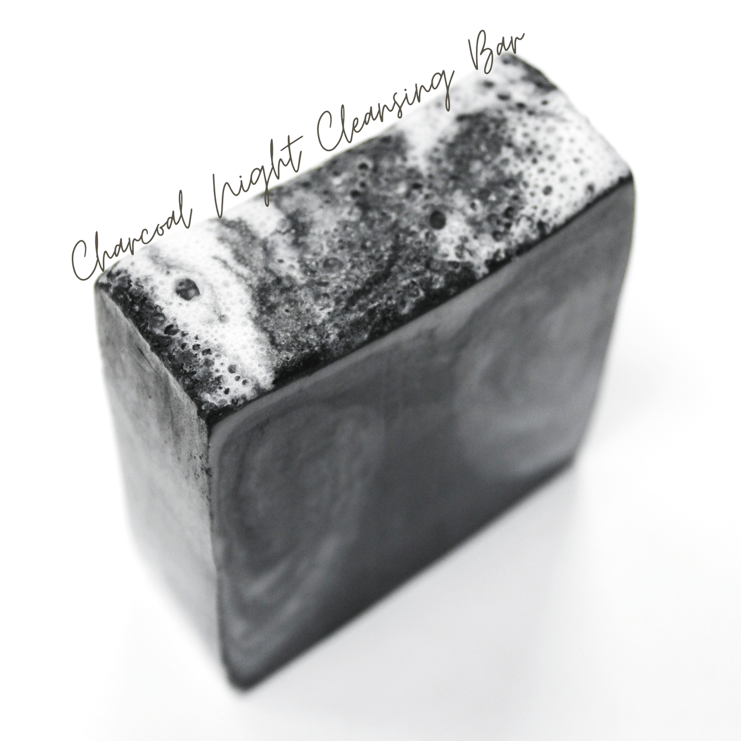 The Law of Charcoal - Charcoal Night Tea Tree & Charcoal Cleansing Bar for Acne - 100g - PLANT LIFE