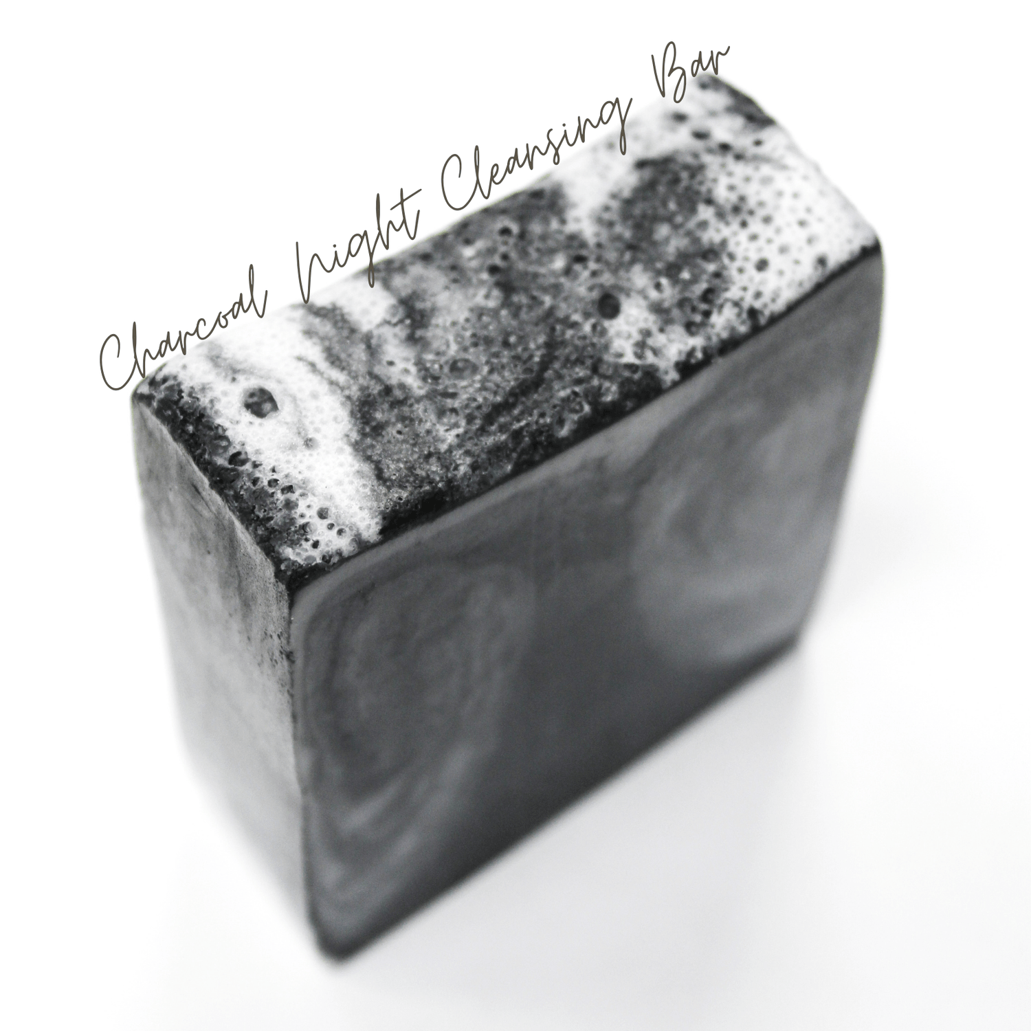 The Law of Charcoal - Charcoal Night Tea Tree & Charcoal Cleansing Bar for Acne - 100g - PLANT LIFE