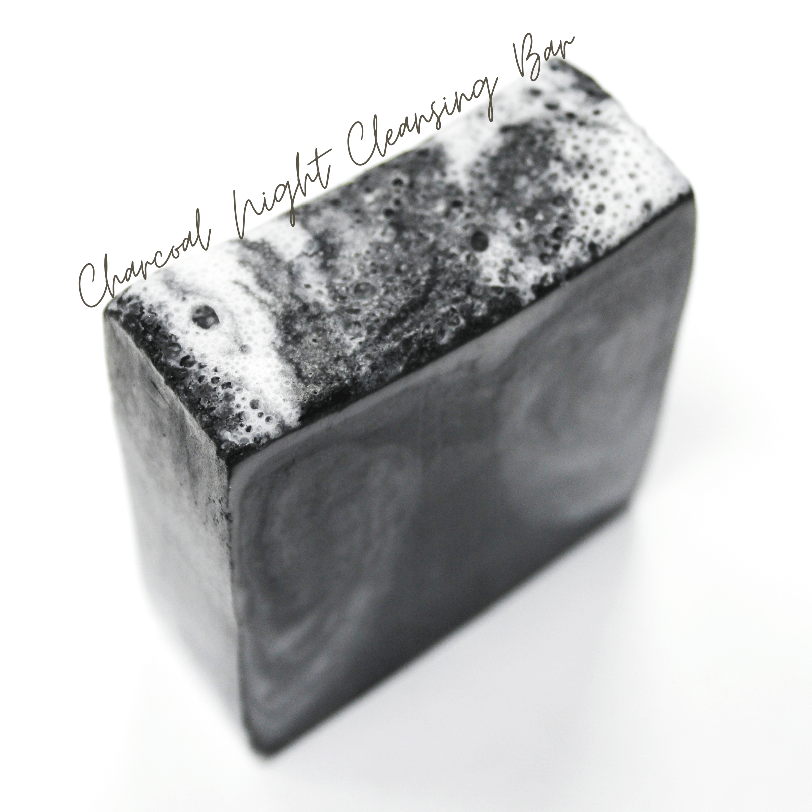 The Law of Charcoal - Charcoal Night Tea Tree & Charcoal Cleansing Bar for Acne - 100g - PLANT LIFE