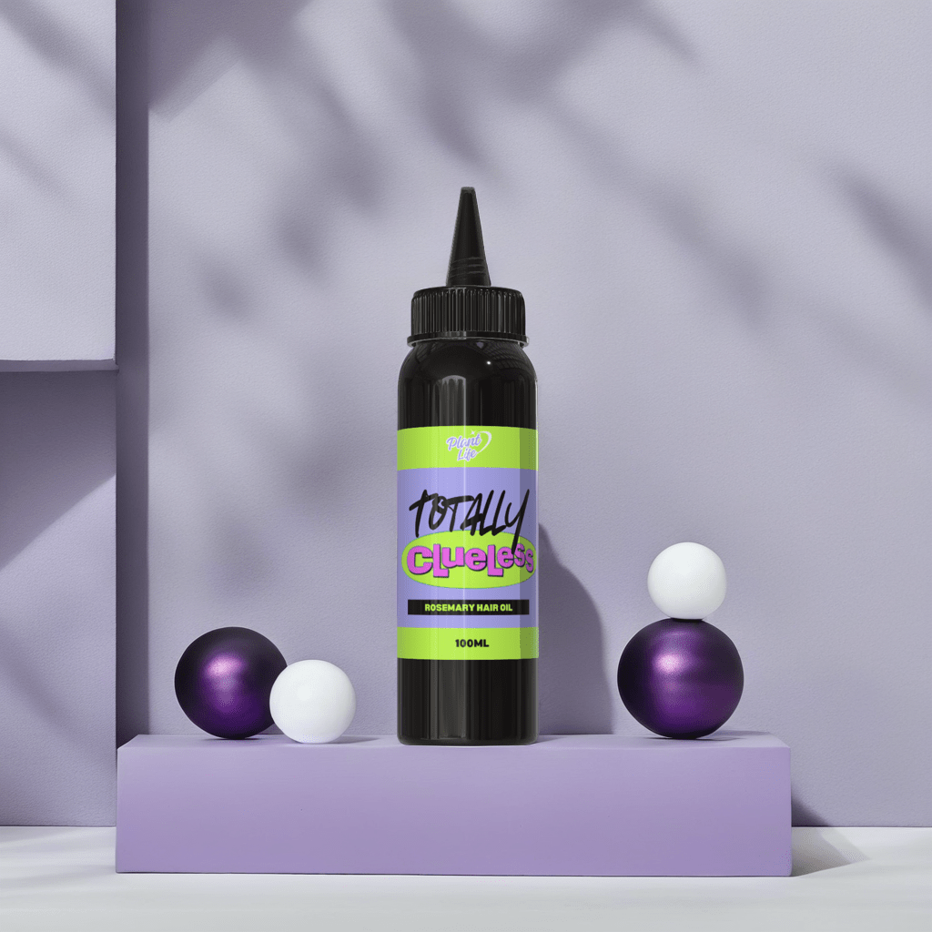 Totally Clueless - Rosemary Hair Growth Hair Oil Treatment - Made with 100% Natural Oils - 100ml - PLANT LIFE