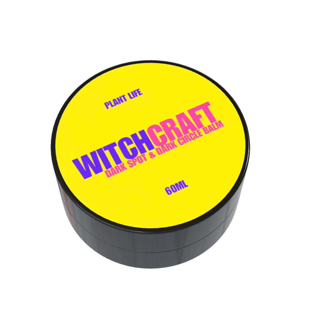 Witchcraft - Dark Spot & Under Eye Balm - Made with Shea, Turmeric, Mango & Jojoba - 100% Natural - 60ml - PLANT LIFE